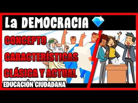 ✔️ DEMOCRACY | Source | Concept and characteristics  | Explanation thumbnail