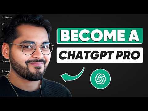 Master 90% of ChatGPT in 40 mins [ChatGPT Guide in 2025] thumbnail