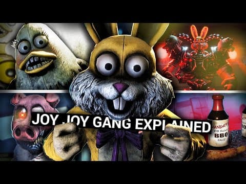The Joy Joy Gang Explained (Dark Deception Chapter 4 Monster Lore & Secrets) thumbnail