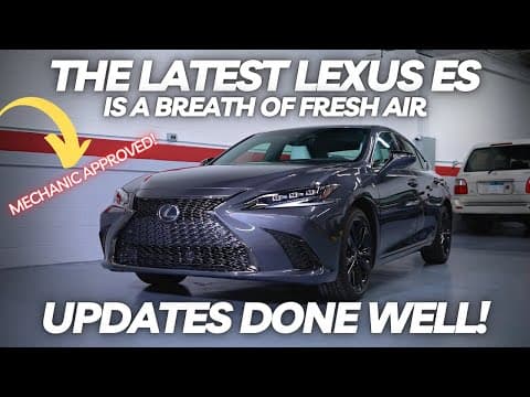 The Latest Lexus ES Is a Breath Of Fresh Air | An Update Done Well! thumbnail