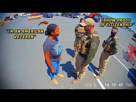 Federal Agents Arrest Black Veteran, Demand Proof of Citizenship - She Fight Back, Jury Awards $7.6M thumbnail