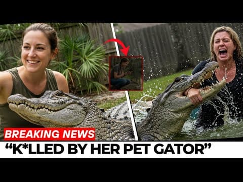The HORRIFYING Last Swim of Julia Banks – Her Pet Gator DRAGGED Her Under thumbnail