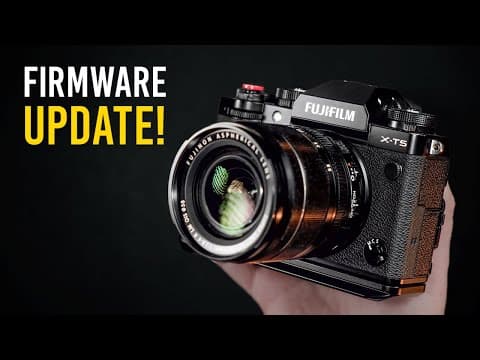 New Fujifilm Firmware Update EXPLAINED thumbnail