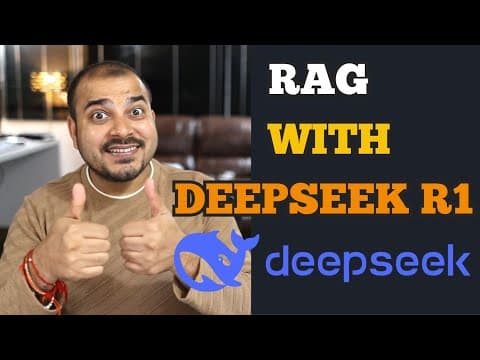 End To End RAG Agent With DeepSeek-R1 And Ollama thumbnail