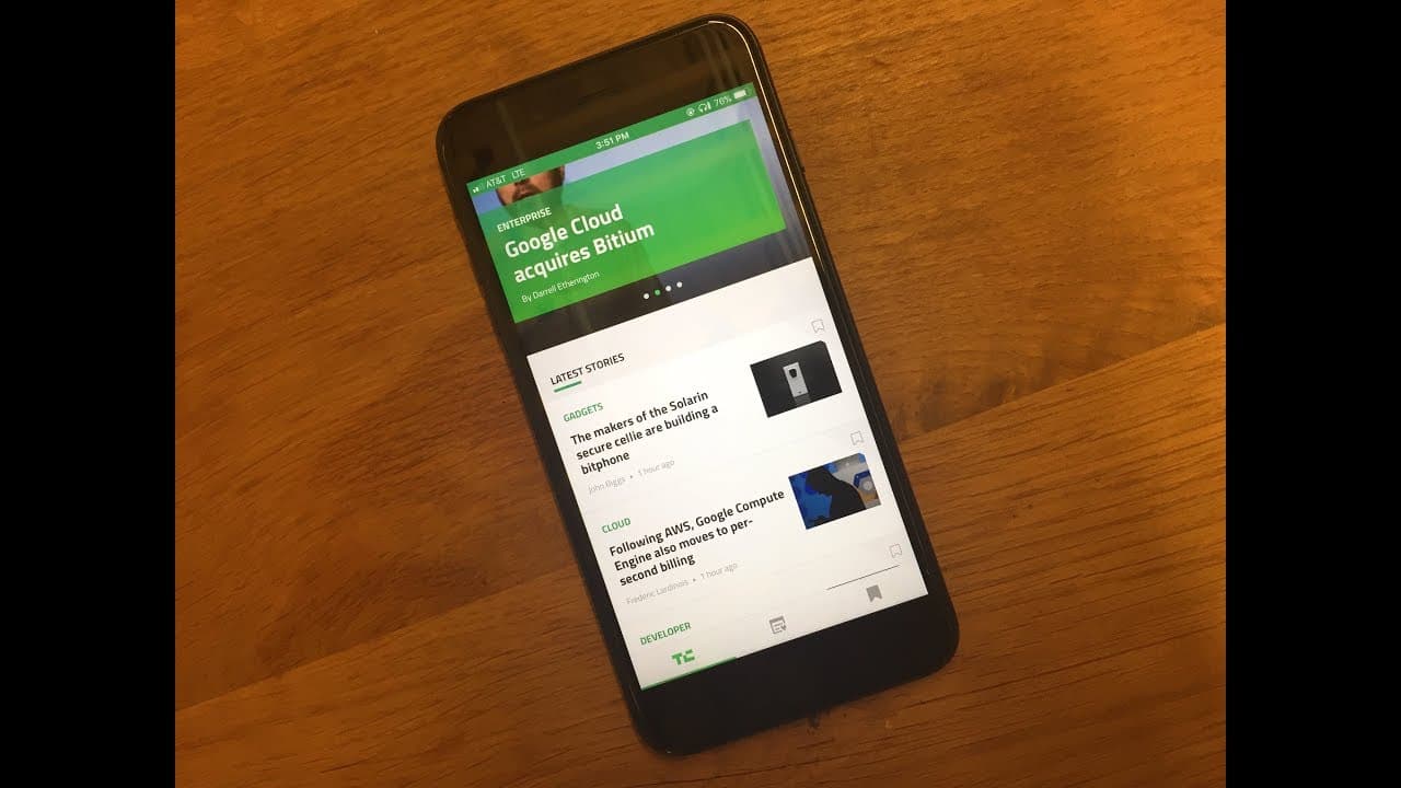 YouTube video player