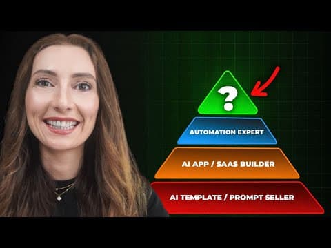 If I had to start over here’s the AI Business I’d build first in 2026 thumbnail