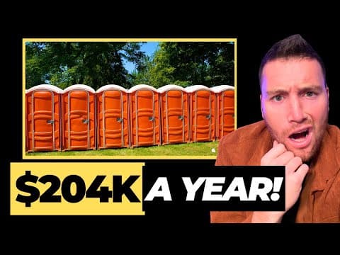 How to Start Porta Potty Rental Business ($204K a year) thumbnail