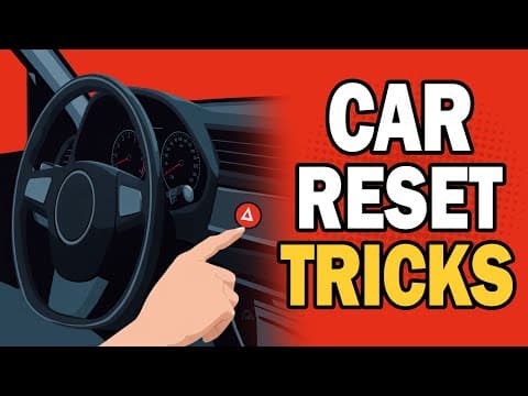Mechanics HATE This Reset Trick – It Fixes 95% of Car Problems for FREE thumbnail