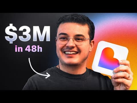 He Made $3M in 48 Hours With AI thumbnail