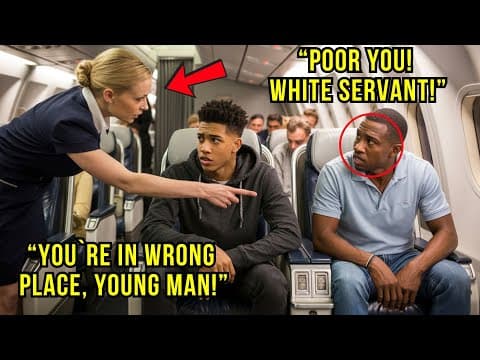 Flight Attendant Removes Black CEO’s Son From First Class — Then Learns He Owns the Airline! thumbnail
