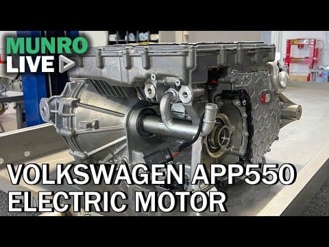 German Engineering At Its Best: Tearing Down the New Volkswagen APP550 Electric Motor thumbnail