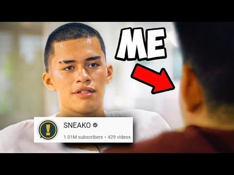 How I Interviewed SNEAKO with only 300 Subscribers thumbnail