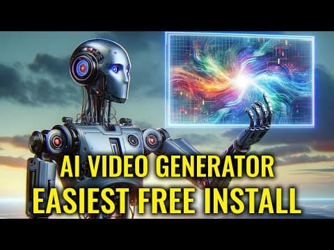Generate Private AI Videos Locally on your Computer! thumbnail