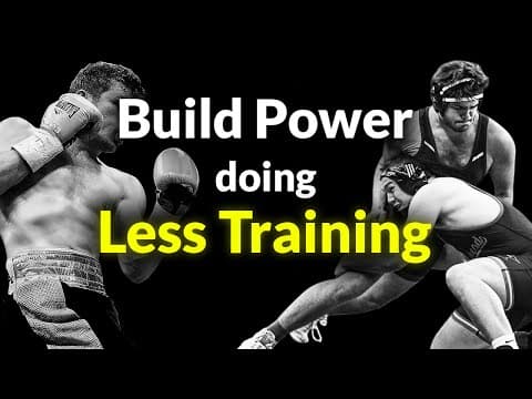 Busy Schedule? Train Strength & Power in 30–45 Minutes (MMA, Wrestling, Boxing, BJJ, etc.) thumbnail
