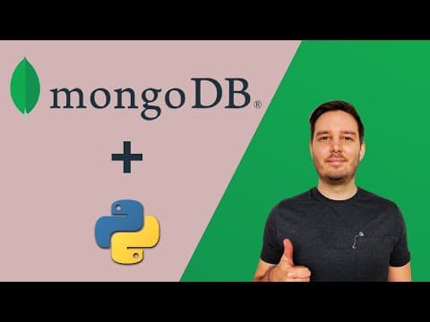 MongoDB Crash Course With Python 2022 thumbnail