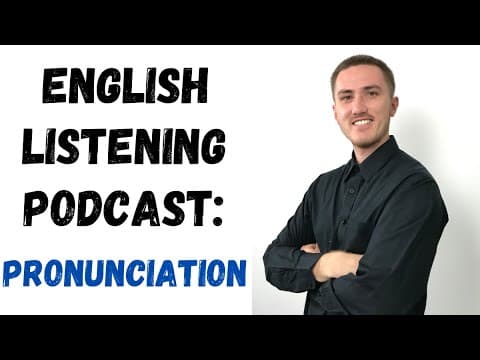 How to Improve Your English Pronunciation Effectively thumbnail