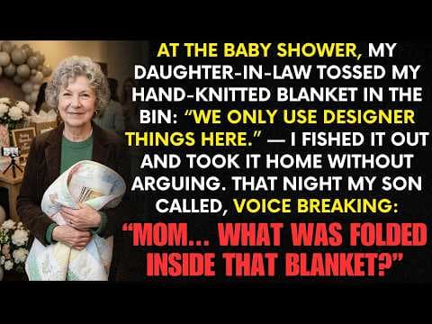 Why Was a Fortune Sewn Into a Baby Blanket? thumbnail