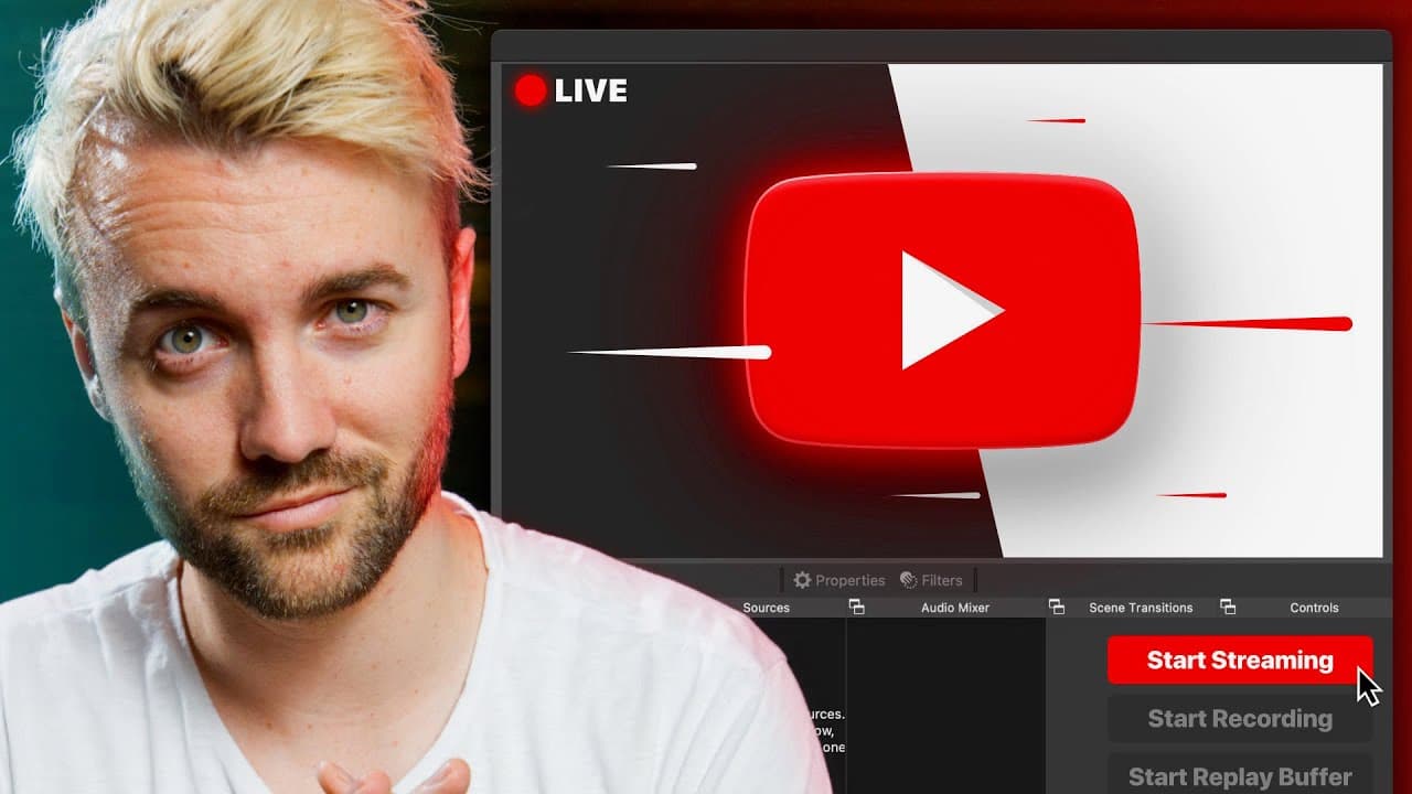 YouTube video player