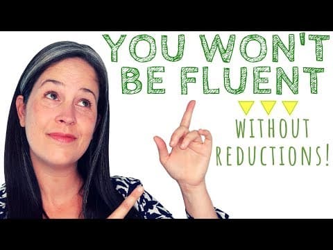FLUENT ENGLISH: The CAN Reduction in American English Pronunciation | Rachel’s English thumbnail