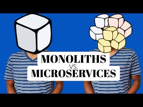 What is a MICROSERVICE ARCHITECTURE and what are its advantages? thumbnail