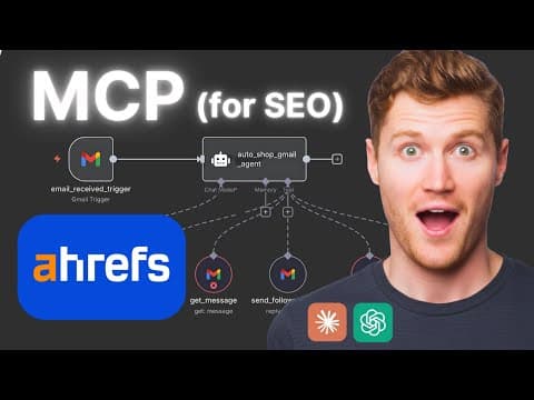 How to Connect Ahrefs MCP with ChatGPT & Claude (plus 4 SEO Agents!!) thumbnail