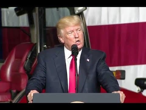 Trump In Cedar Rapids, Iowa - Full Speech thumbnail