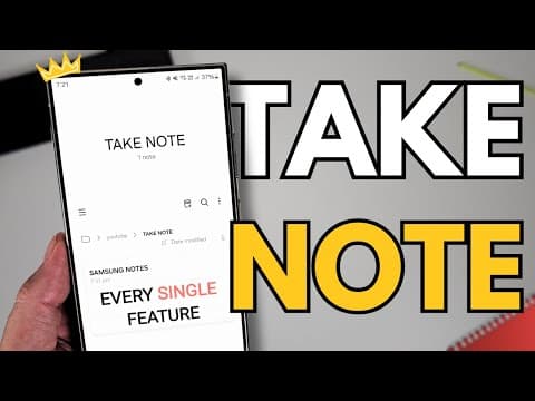 HOW to MASTER Samsung Notes! thumbnail