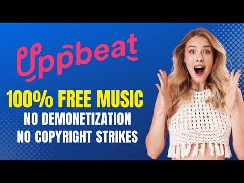 Uppbeat:  The Best Free Music Platform for YouTubers! thumbnail