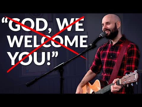 5 ways to NOT start your worship service. thumbnail