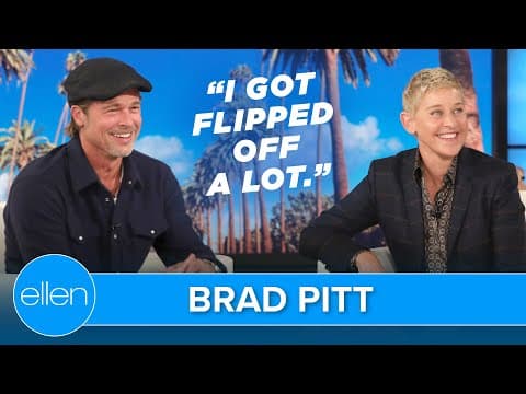 Brad Pitt Goes From Audience Member to Guest in This ‘Ellen’ Interview thumbnail