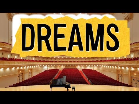 How to get to Carnegie Hall (or your own personal equivalent) thumbnail