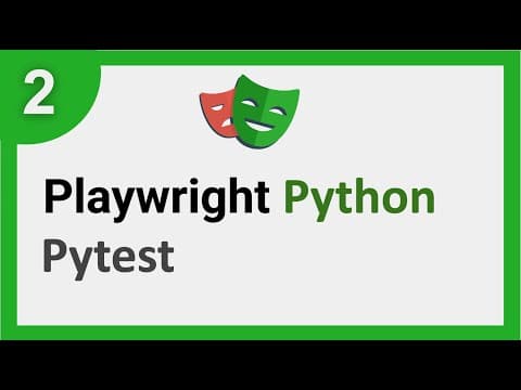 Playwright Python 2 | How to use Pytest thumbnail