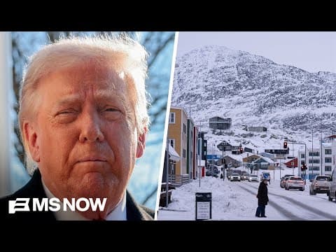Can't just 'send us an email and announce Greenland is American': Danish Parliament member thumbnail