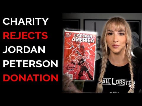 Why Did a Charity Refuse a $70,000 Donation from Jordan Peterson? thumbnail