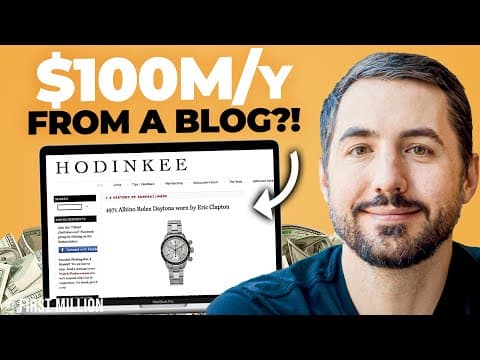 How Did Kevin Rose Grow Hodinkee to $100M Revenue? thumbnail