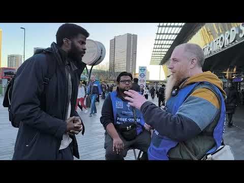 Christian Prophet Came Back To Convert Yusuf Again! Stratford Dawah thumbnail