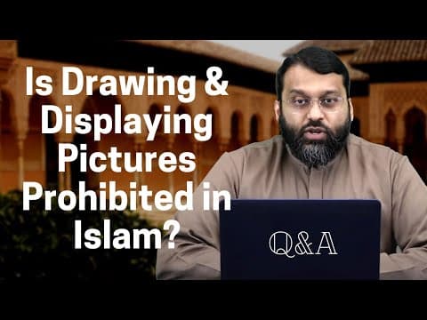 Is Drawing and Displaying Pictures Prohibited in Islam? | QA | Shaykh Dr. Yasir Qadhi thumbnail
