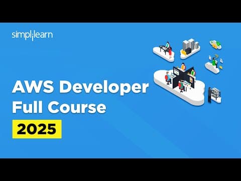 AWS Developer Associate Full Course | AWS Developer Associate Training | AWS Tutorial | Simplilearn thumbnail