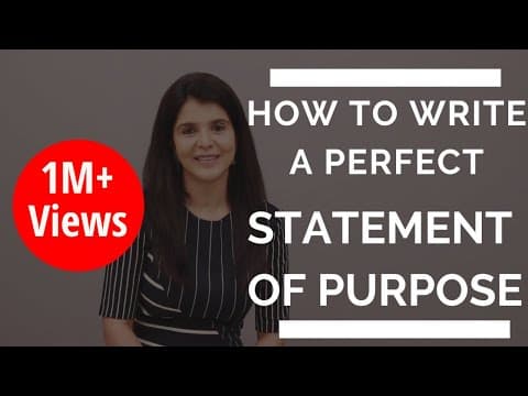 How to Write a Perfect Statement of Purpose for College thumbnail