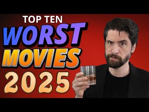Top 10 WORST Movies 2025 thumbnail