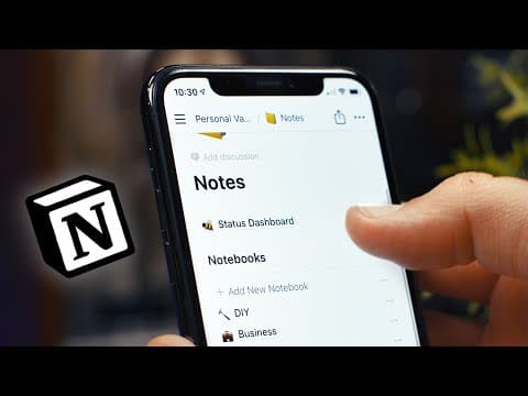 How to Create an Effective Note-Taking System in Notion thumbnail