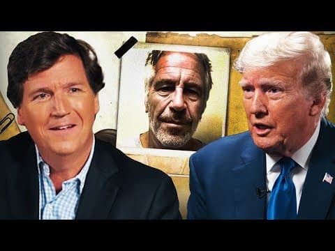 Tucker Asks Trump: What Really Happened To Epstein? thumbnail