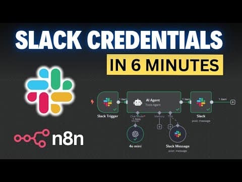 How to Connect Slack to n8n (2025) (Step-by-Step) thumbnail