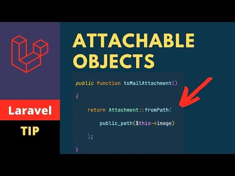 Laravel Attachable Objects - Attaching Files Made Simpler thumbnail
