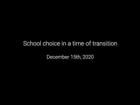 School choice in a time of transition thumbnail