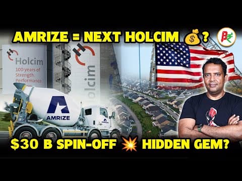 Amrize: Holcim’s $30 Billion Spin-Off You Shouldn’t Ignore! | The Next Construction Giant Explained thumbnail