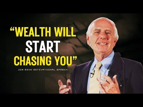 Think Like Money is Chasing You: Wealth Mindset Secrets | Jim Rohn Motivation thumbnail
