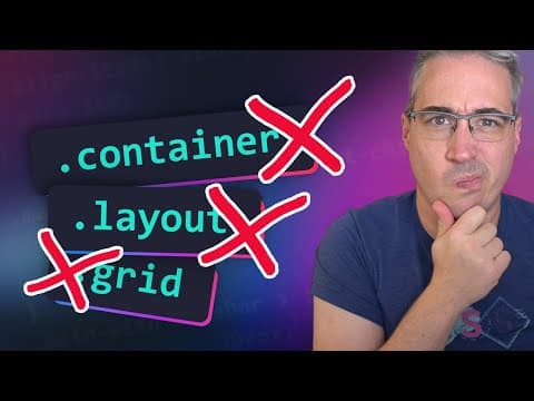 Stop using terrible class names! With special guest, Adam Argyle! thumbnail