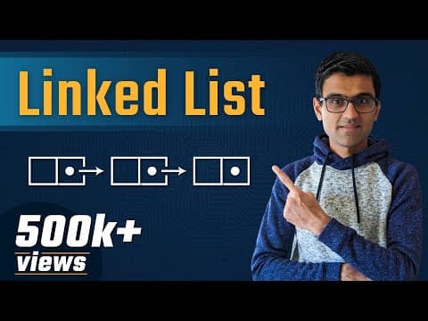 Linked List - Data Structures & Algorithms Tutorials in Python #4 thumbnail
