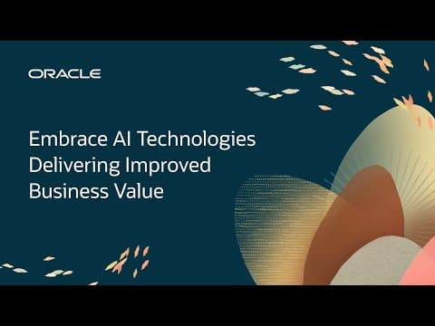 The Path to Agentic AI: Oracle’s Collaborative Approach with Leading Model Providers thumbnail